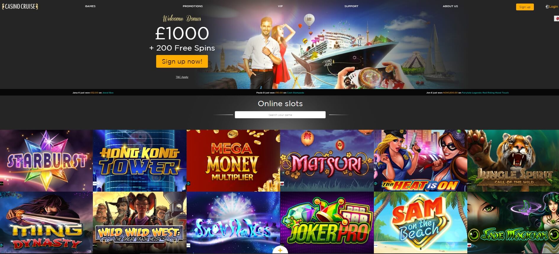 casino cruise slots and casino games