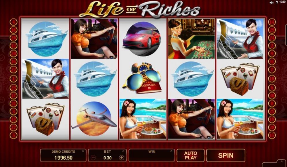 life of riches slot