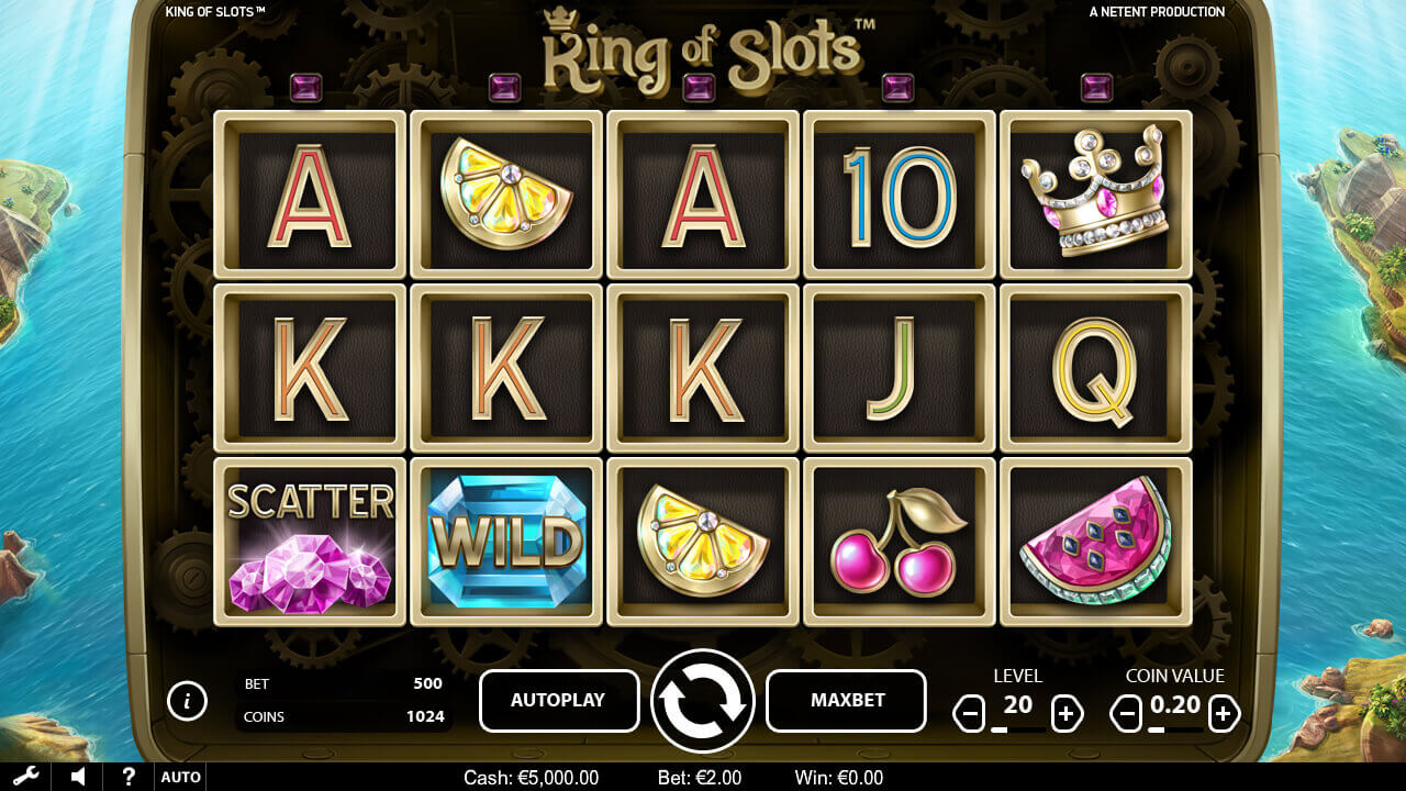 king of slots review and free spins netent