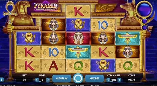 pyramid quest for immortality slot review netent casinos