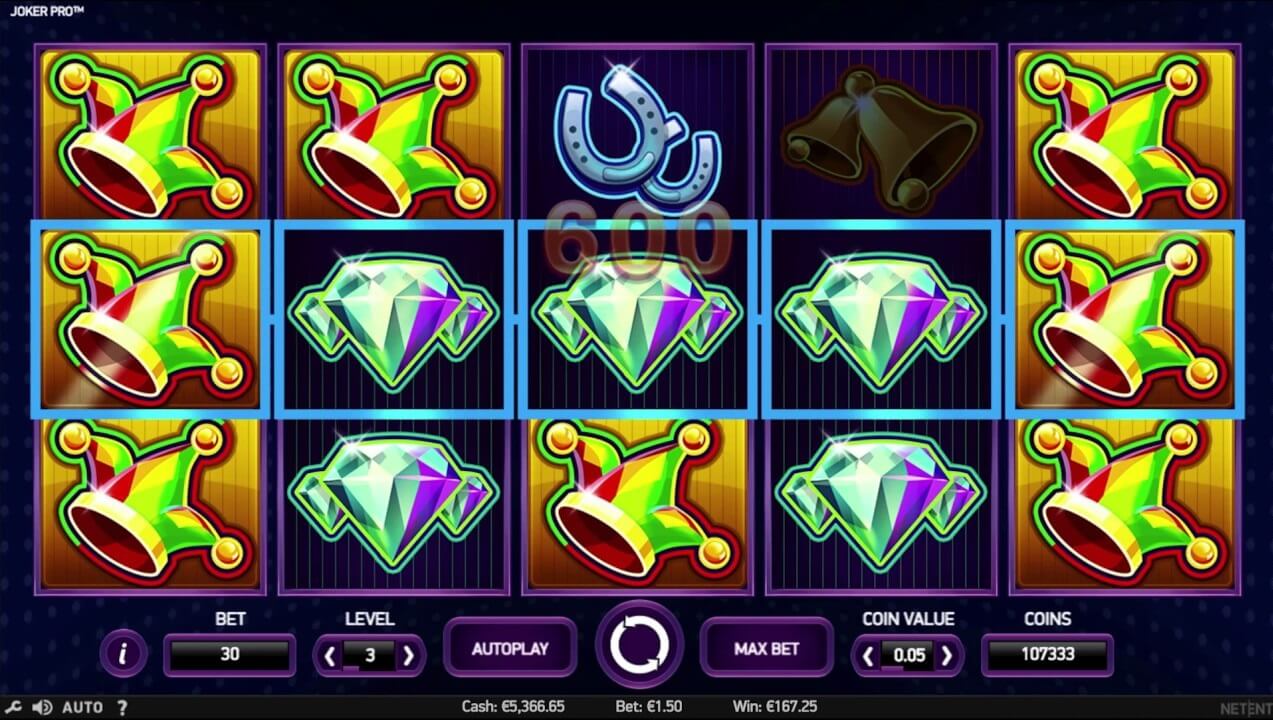 joker pro online slot machine