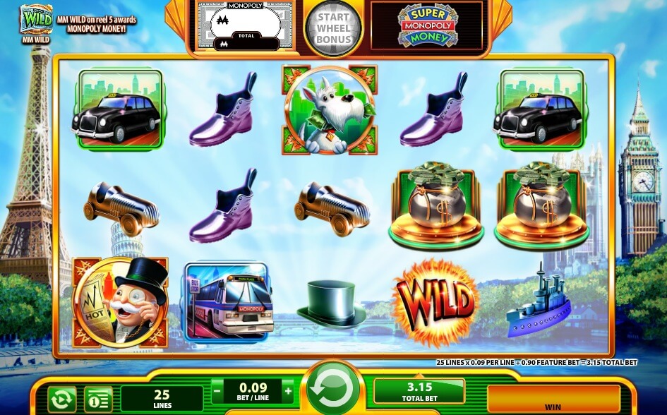 super monopoly money slot reivew wms slots